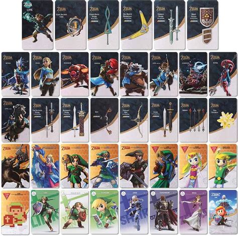 amiibo zelda nfc cards|Zelda amibo cards amazon.